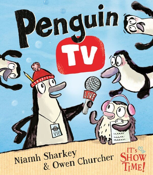 Owen Churcher: Penguin TV, illustrated by Niamh Sharkey - Tales for Tadpoles