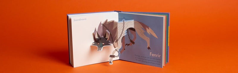 mythological monsters book Owen Davey: My First Pop-Up - Mythological Monsters