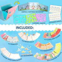 Paper Dolls Arts and Crafts Set - Tales for Tadpoles