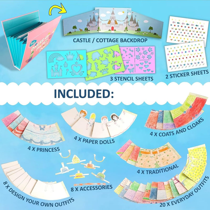 Paper Dolls Arts and Crafts Set - Tales for Tadpoles