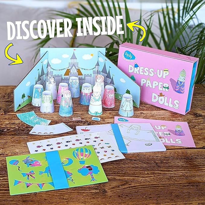 Paper Dolls Arts and Crafts Set - Tales for Tadpoles