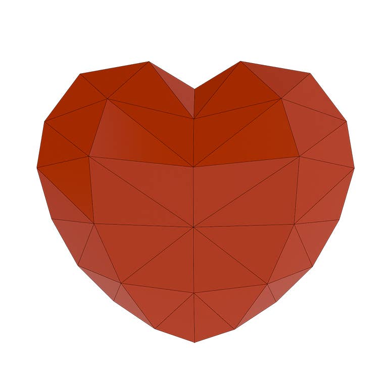 PaperCraft Origami: 3D Big Heart Tales for Tadpoles