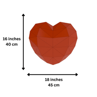 PaperCraft Origami: 3D Big Heart - Tales for Tadpoles