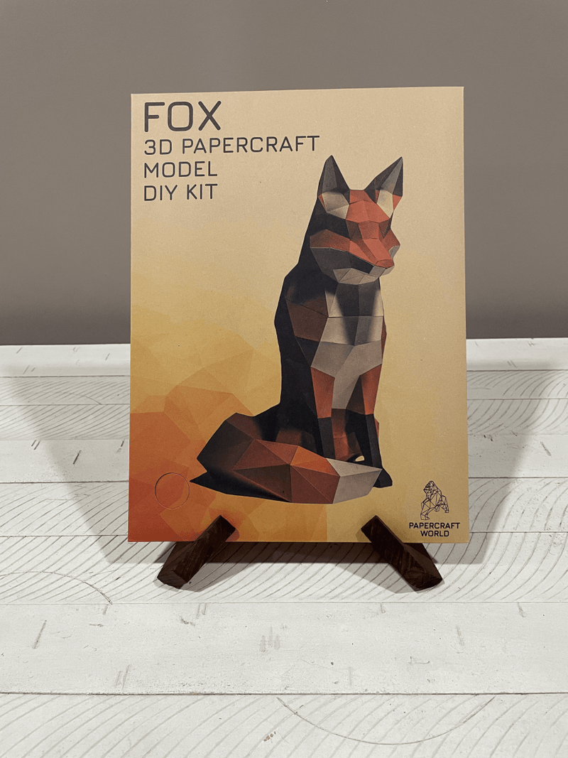 PaperCraft Origami: Fox 3D - Tales for Tadpoles