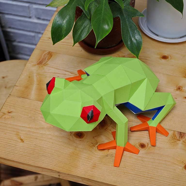 PaperCraft Origami: Frog 3D - Tales for Tadpoles