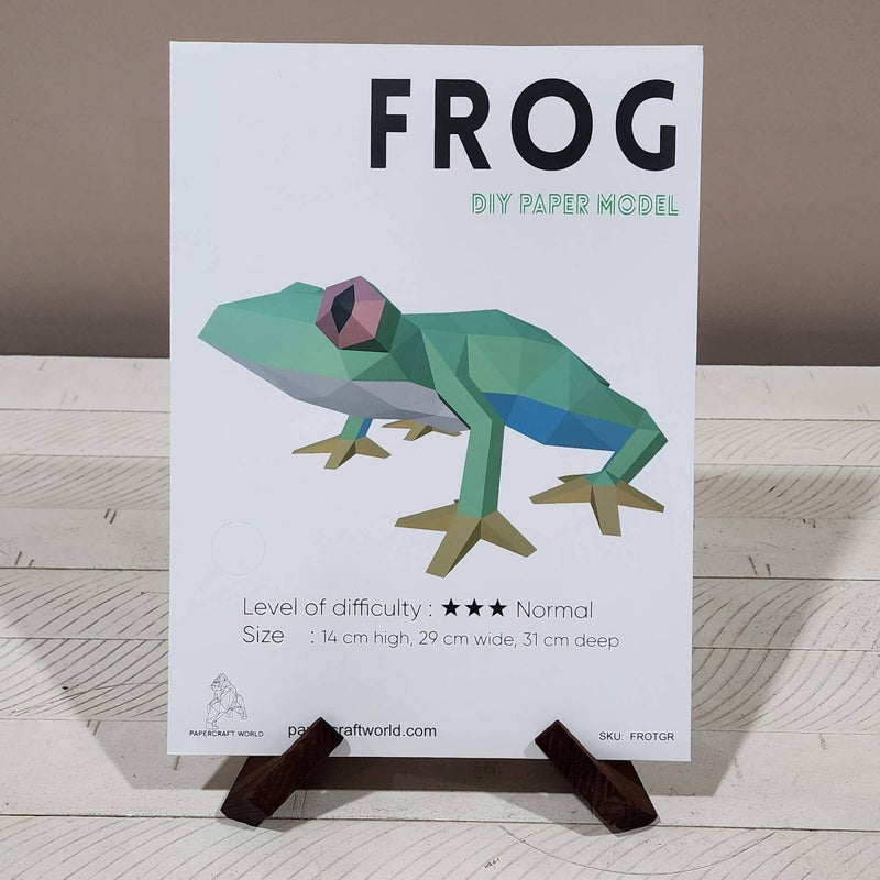 PaperCraft Origami: Frog 3D - Tales for Tadpoles