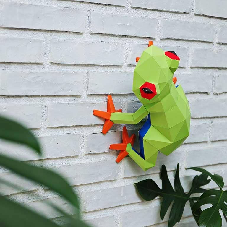 PaperCraft Origami: Frog 3D - Tales for Tadpoles