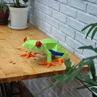 PaperCraft Origami: Frog 3D - Tales for Tadpoles