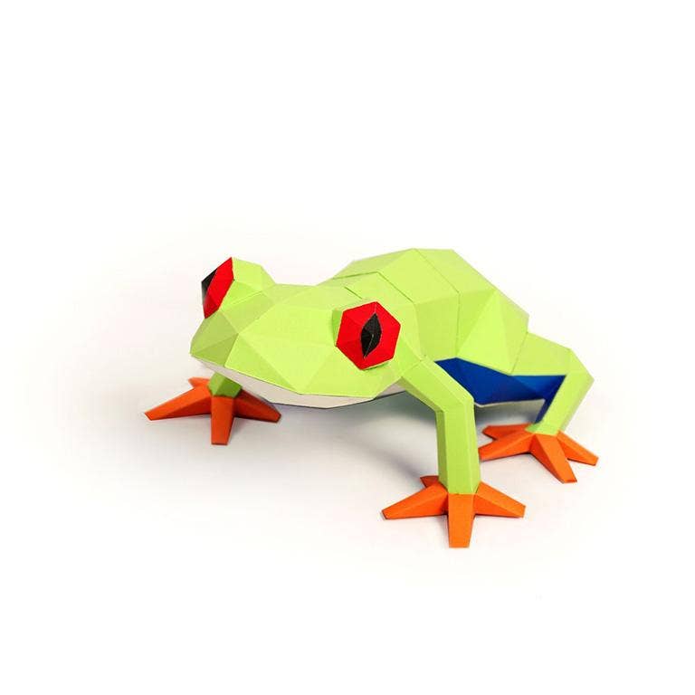 PaperCraft Origami: Frog 3D - Tales for Tadpoles