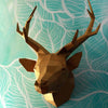 PaperCraft Origami: Gold Deer Head - Tales for Tadpoles