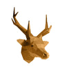 PaperCraft Origami: Gold Deer Head - Tales for Tadpoles