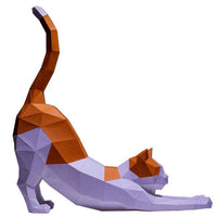 PaperCraft Origami: Stretching Cat - Tales for Tadpoles