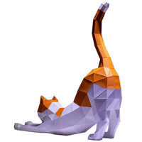 PaperCraft Origami: Stretching Cat - Tales for Tadpoles