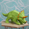 PaperCraft Origami: Triceratops 3D - Tales for Tadpoles