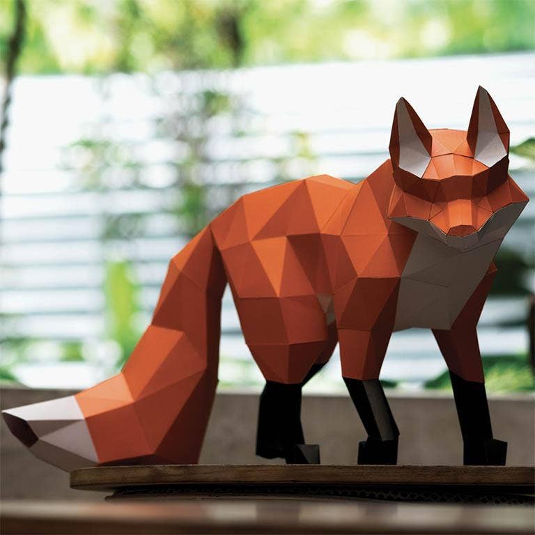 PaperCraft Origami: Walking Fox - Tales for Tadpoles