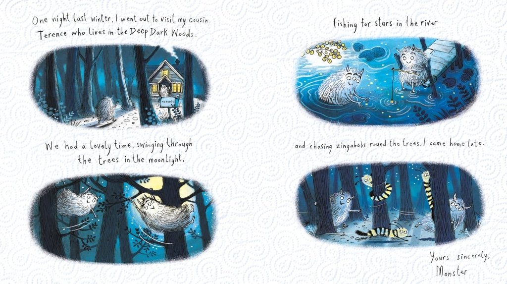 Patricia Forde: Letters to a Monster, illustrated by Sarah Warburton - Tales for Tadpoles
