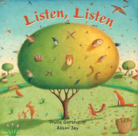 Phillis Greshator: Listen, Listen, illustrated by Alison Jay - Tales for Tadpoles
