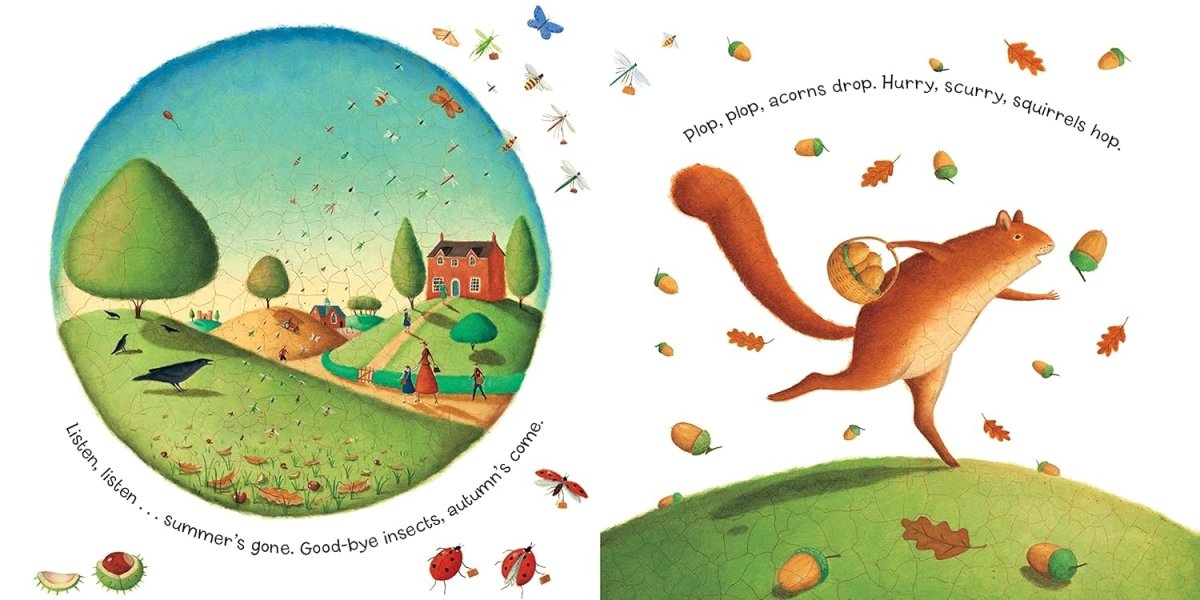 Phillis Greshator: Listen, Listen, illustrated by Alison Jay - Tales for Tadpoles
