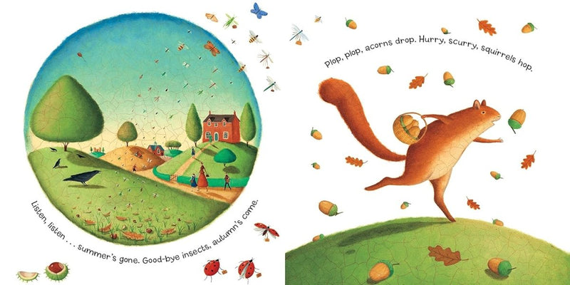 Phillis Greshator: Listen, Listen, illustrated by Alison Jay - Tales for Tadpoles