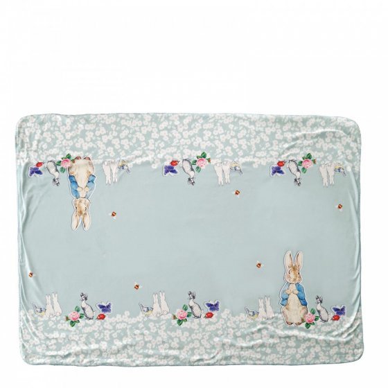 Pin Up Throw: Peter Rabbit - Tales for Tadpoles