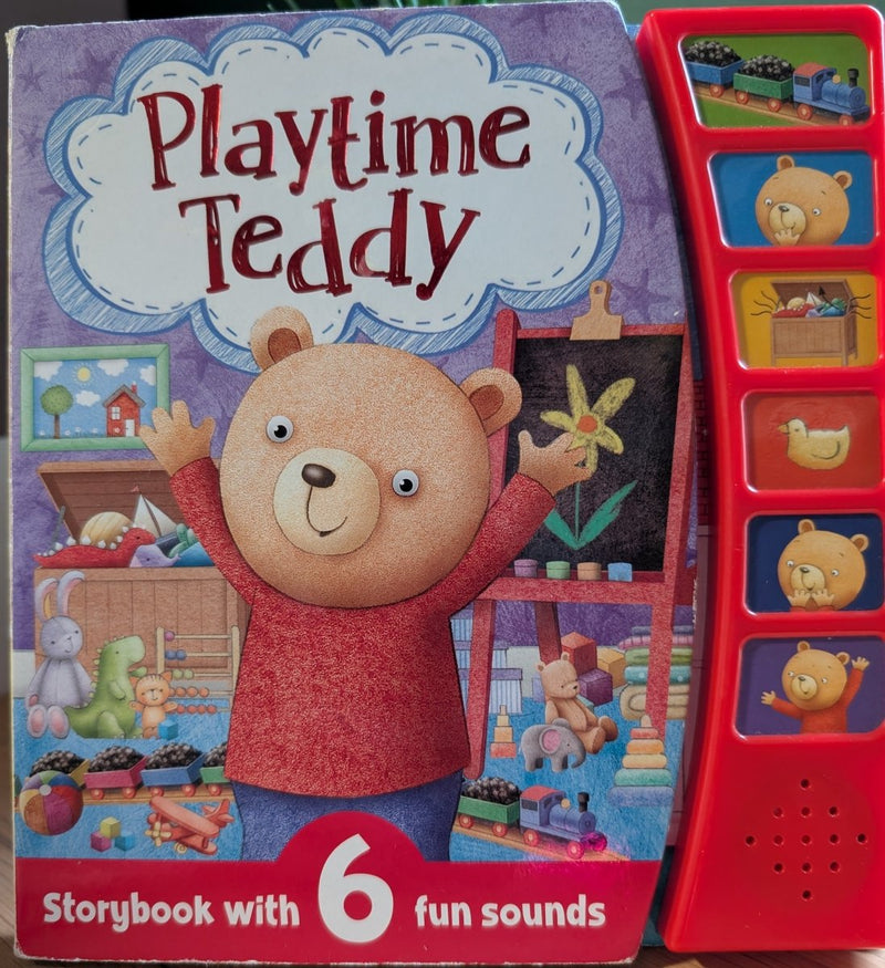 Playtime Teddy - Music Board Book (Second - Hand) - Tales for Tadpoles