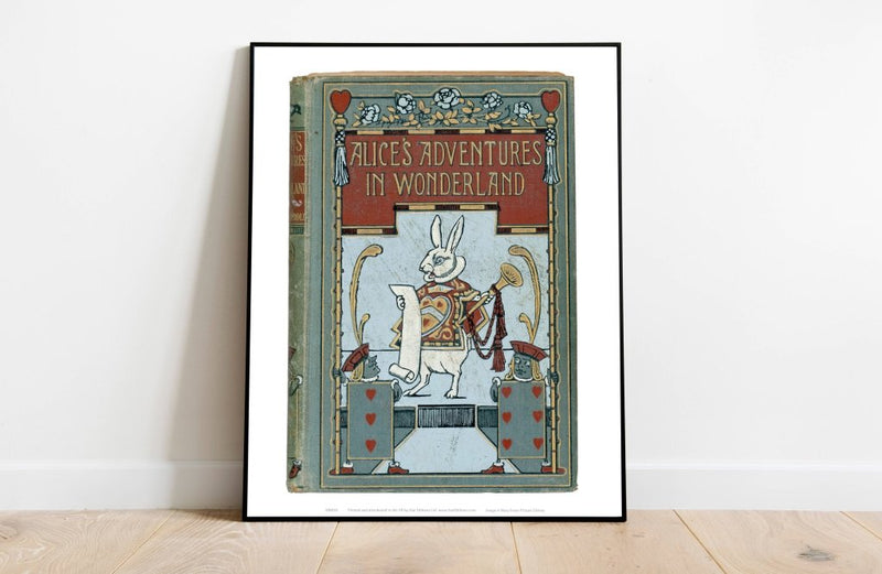 Print: Alice's Adventures In Wonderland, 1908 Book Cover - Tales for Tadpoles