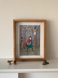 Print: Isobel Devitt - Little Red Riding Hood - Tales for Tadpoles