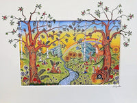 Print: Jenni Kilgallon - Enchanted Woodland - Tales for Tadpoles