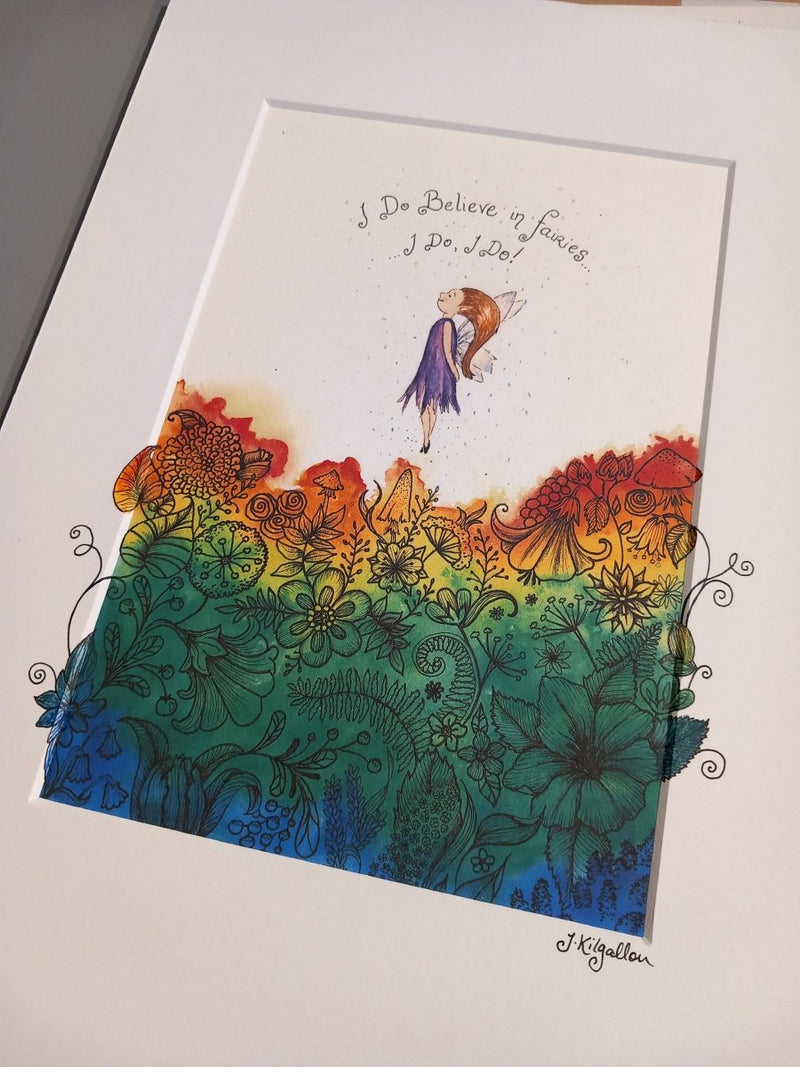 Print: Jenni Kilgallon - I Do Believe in Fairies - Tales for Tadpoles