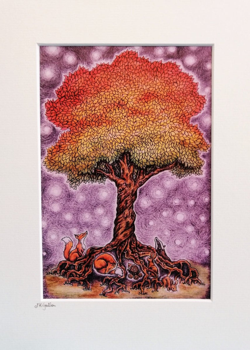 Print: Jenni Kilgallon - Magical Tree - Tales for Tadpoles