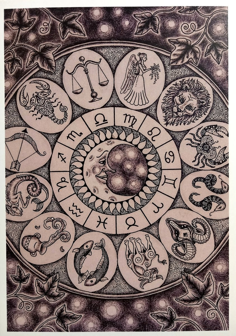 Print: Jenni Kilgallon - Zodiac (A4 unmounted) - Tales for Tadpoles