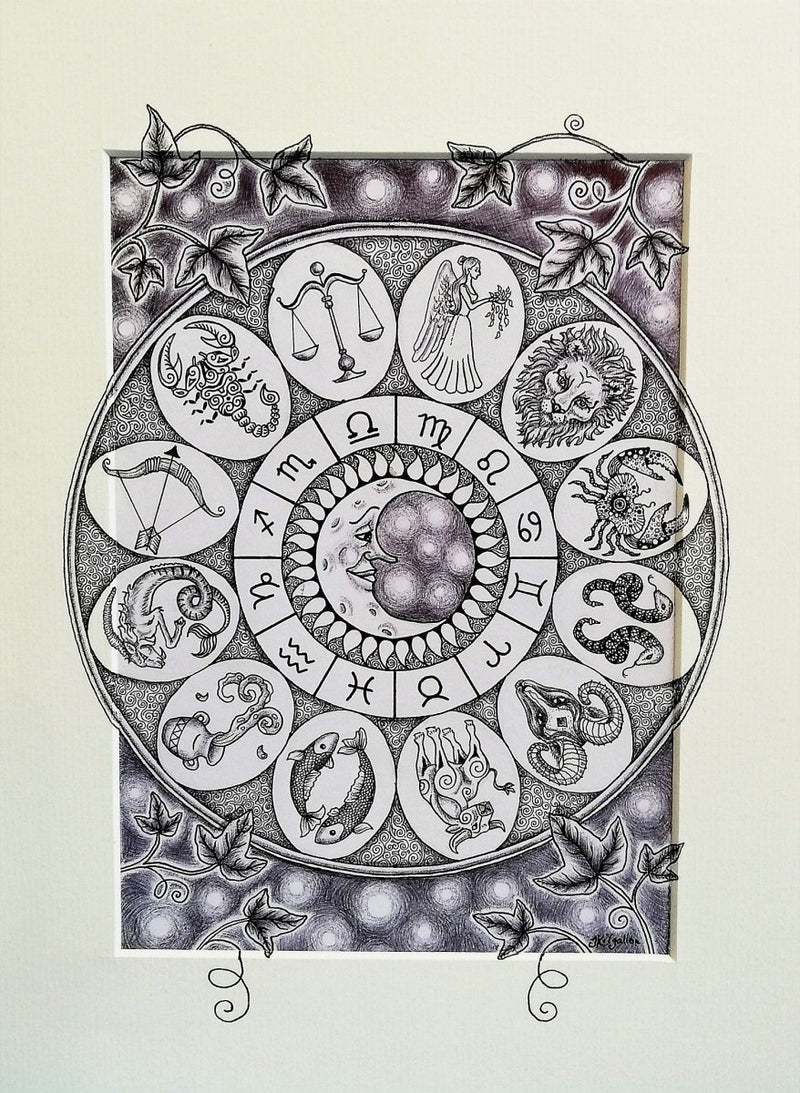 Print: Jenni Kilgallon - Zodiac - Tales for Tadpoles