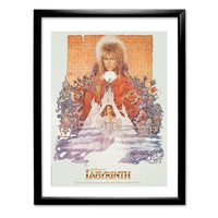 Print: Labyrinth Movie Poster Art Print - Tales for Tadpoles