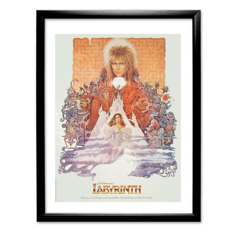 Print: Labyrinth Movie Poster Art Print - Tales for Tadpoles