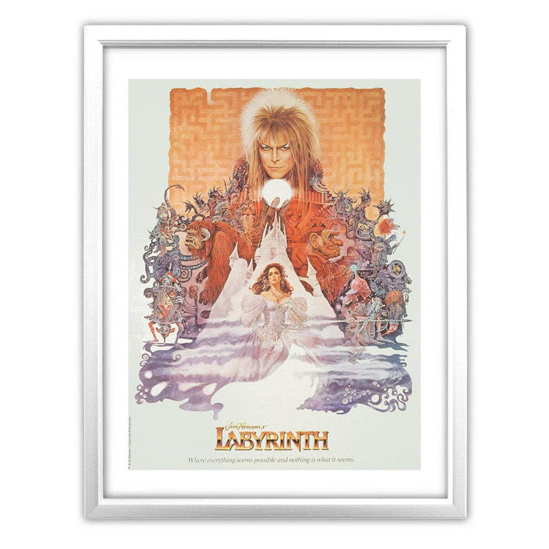 Print: Labyrinth Movie Poster Art Print - Tales for Tadpoles