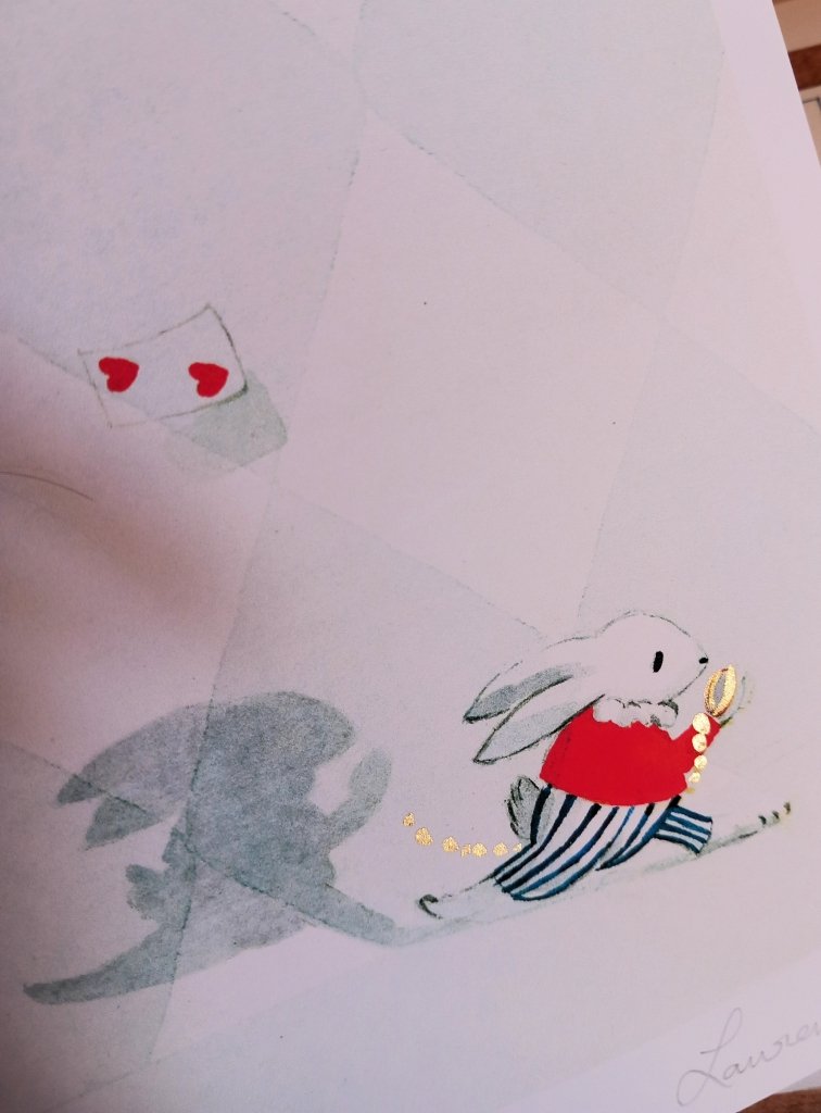 Print: Lauren O'Hara - Alice in Wonderland “Curiouser and curiouser” - Tales for Tadpoles