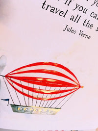 Print: Lauren O'Hara - Jules Verne 20,000 Leagues “Travel If You Can” - Tales for Tadpoles