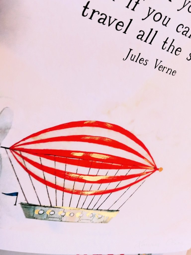 Print: Lauren O'Hara - Jules Verne 20,000 Leagues “Travel If You Can” - Tales for Tadpoles