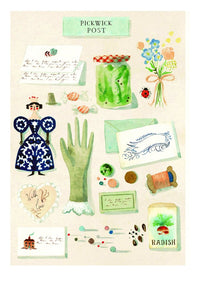 Print: Lauren O'Hara - Little Women "Pickwick Post" - Tales for Tadpoles