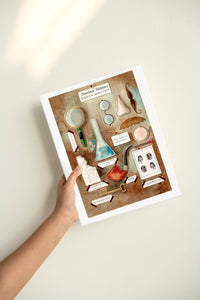 Print: Lauren O'Hara - Sherlock Holmes' "Tools of Deduction" - Tales for Tadpoles