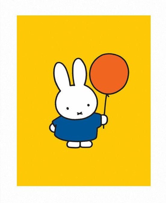 Print: Miffy with Balloon - Tales for Tadpoles