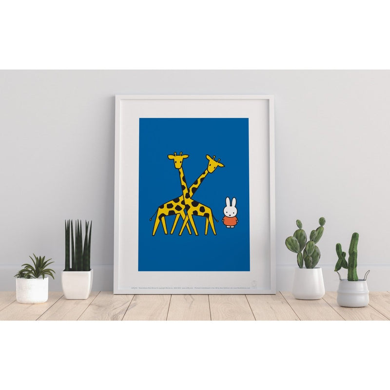 Print: Miffy with Giraffes - Tales for Tadpoles