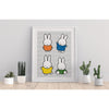 Print: Miffy with Grey Stripes - Tales for Tadpoles