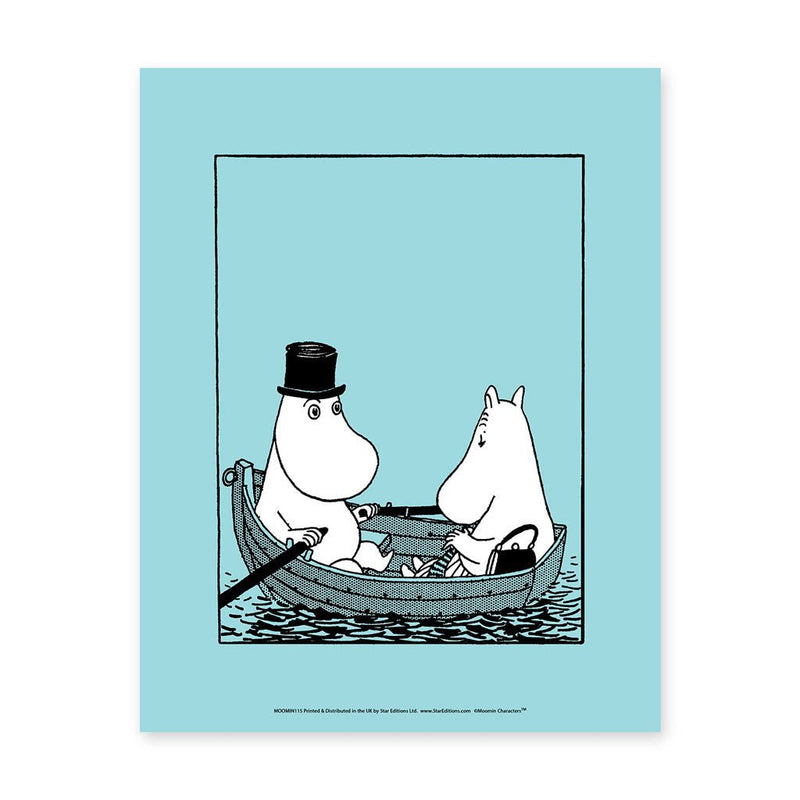 Print: Moomins - Moomin Rowing - Tales for Tadpoles