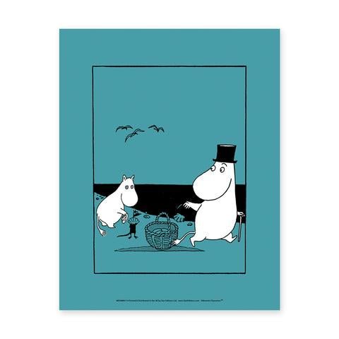 Print: Moomins - Moominpappa Beach - Tales for Tadpoles