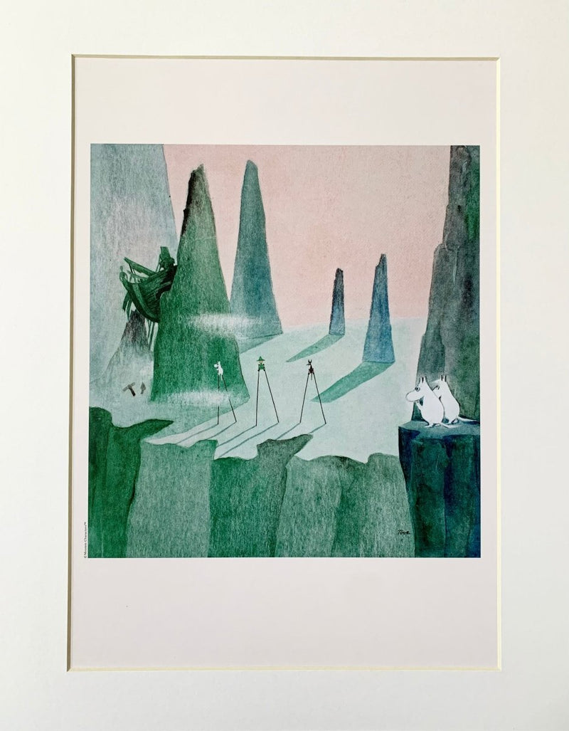 Print: Moomins - Stilts on Cliff - Tales for Tadpoles