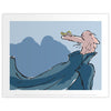 Print: Roald Dahl - The BFG (BFG & Sophie blue) - Tales for Tadpoles