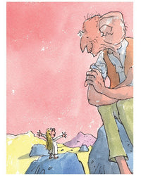 Print: Roald Dahl - The BFG (Red Sky) - Tales for Tadpoles