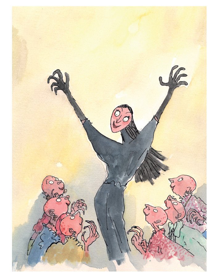 Print: Roald Dahl - The Witches - Tales for Tadpoles