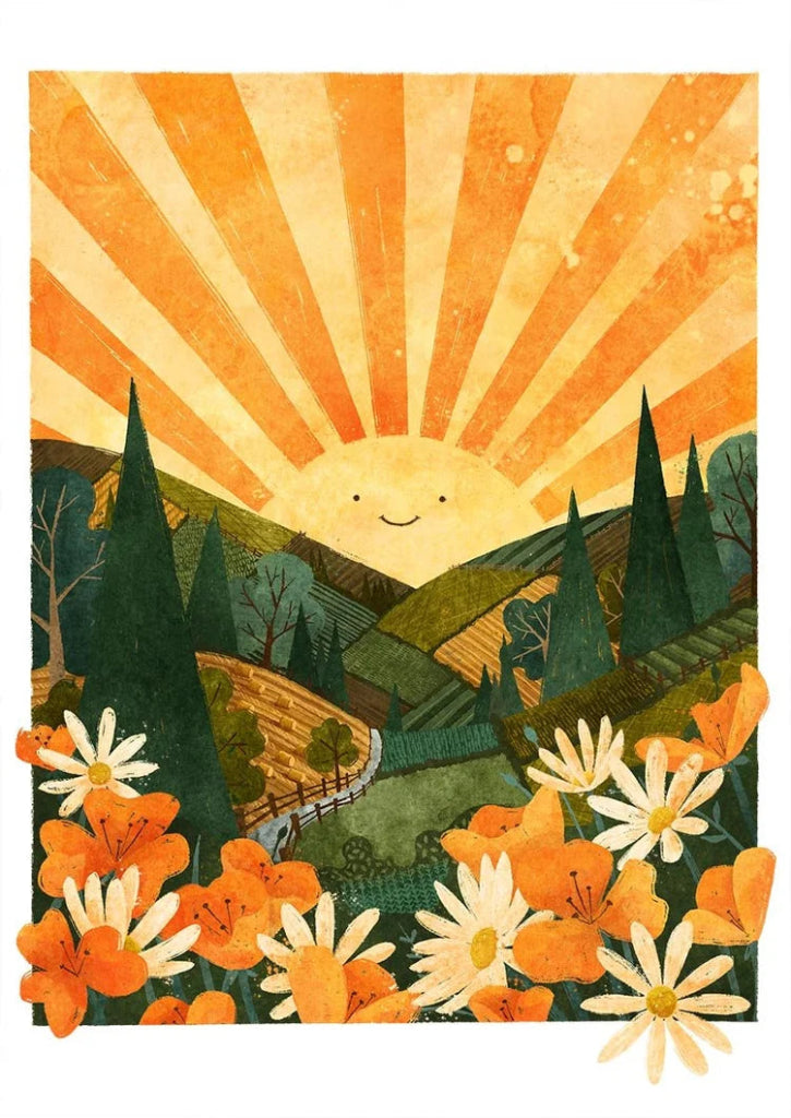 Print: Shannon Bergin - Spilling Out Light - Tales for Tadpoles